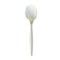 Boardwalk 5.31 in. Mediumweight Wrapped Polypropylene Plastic Spoon Cutlery - White (1000/Carton)